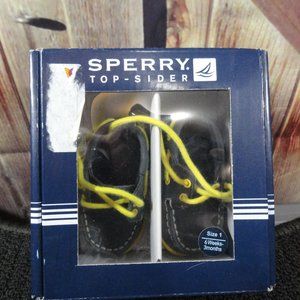 Sperry Top-sider A/O Crib shoe 1M~Open box~Cute~Boys